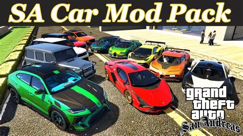 GTA San Andreas Pack of Cars for Windows